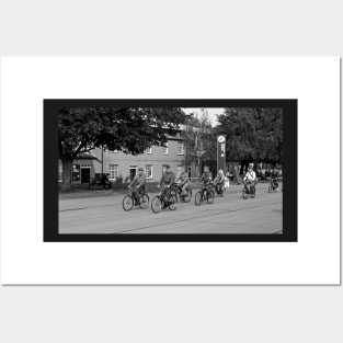 US Army in world war II on bicycles Posters and Art